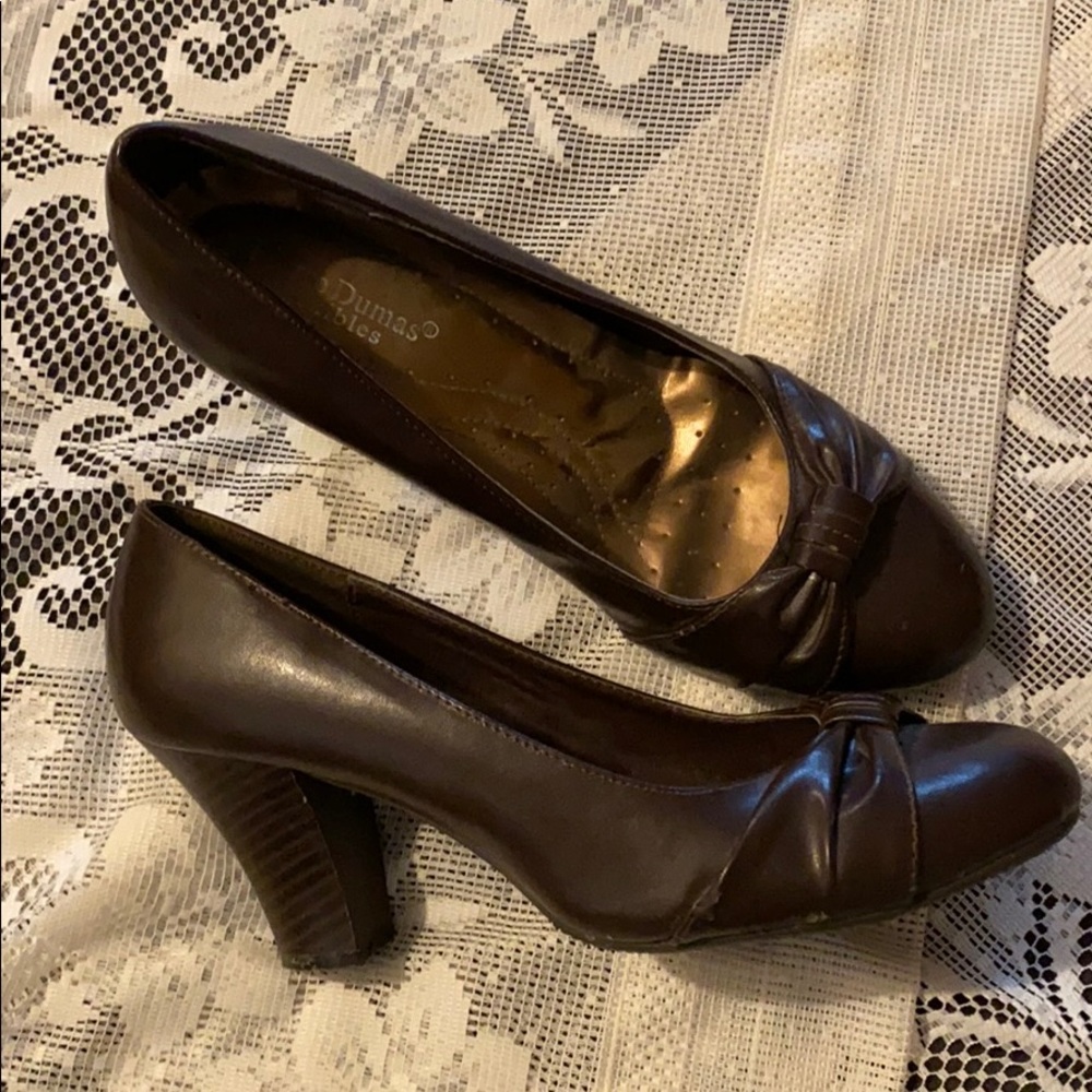 Brown Short Heel